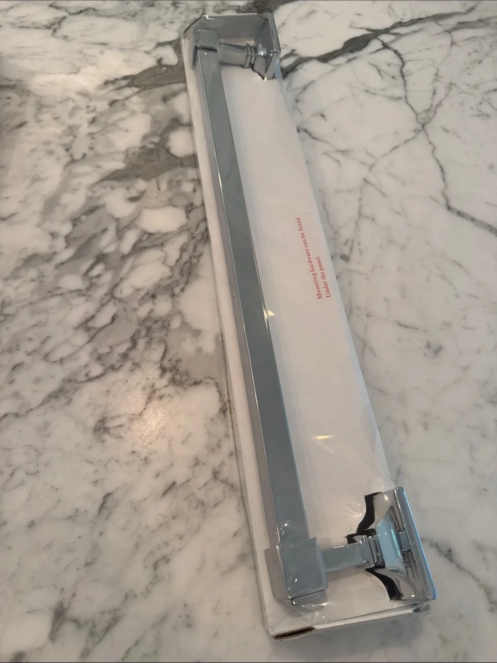 Dillon Polished Chrome 18” Towel Bar - Rare Restoration Hardware - New In Box!